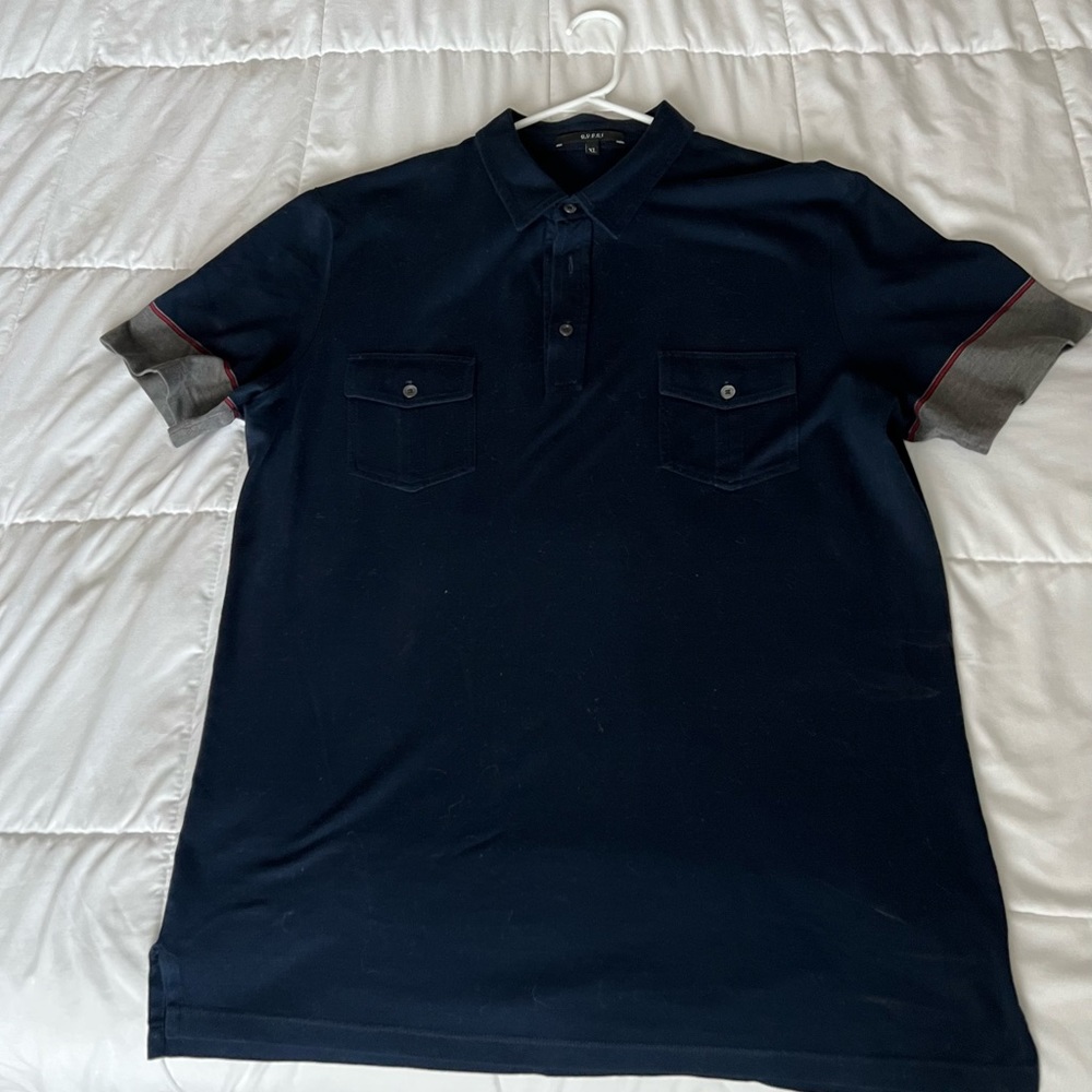 Gucci polo - Navy Blue - XL